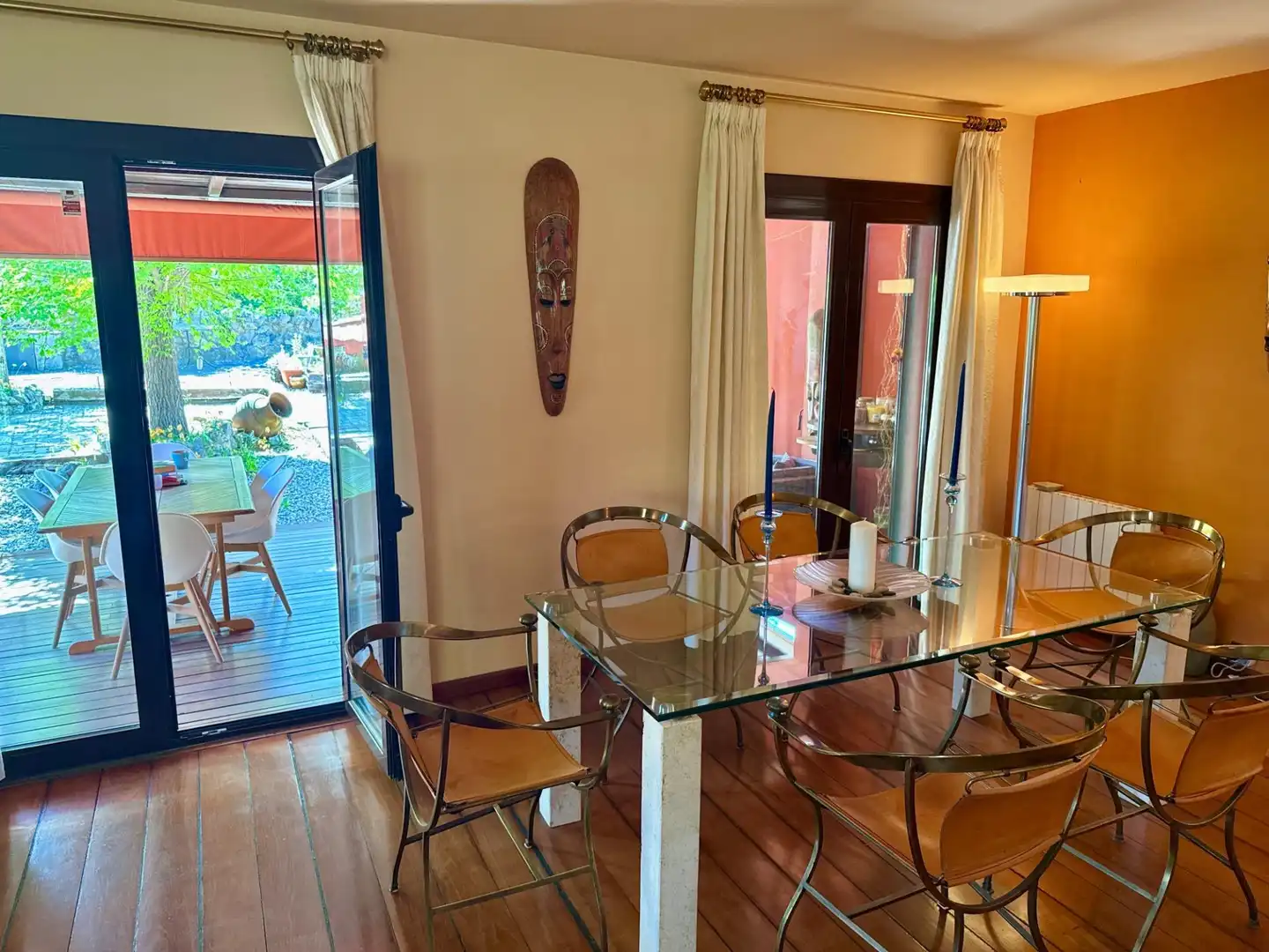 Menjador de Casa o xalet en venda en Olivella amb Calefacció, Jardí privat i Terrassa