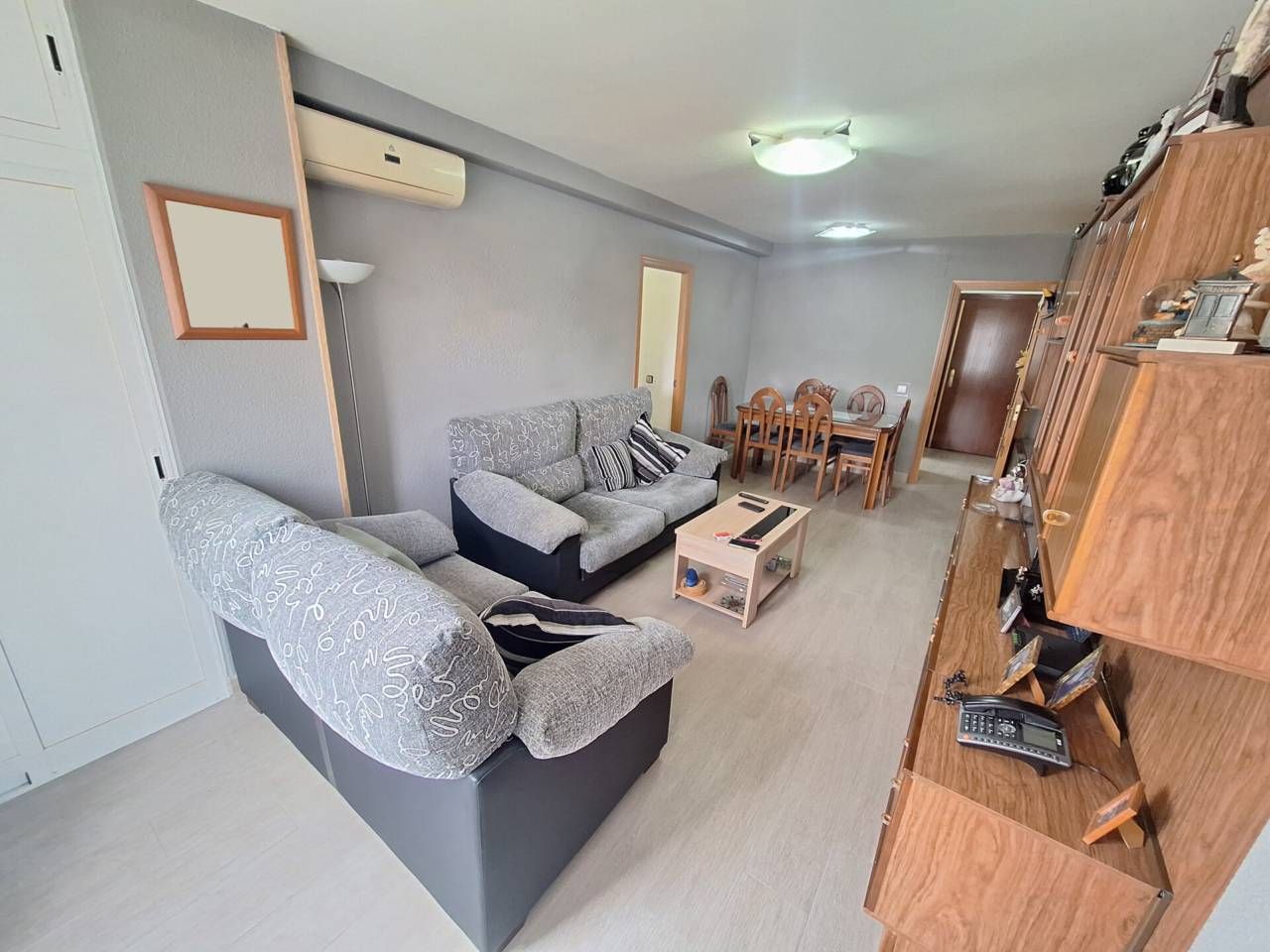 Living room of Flat for sale in Fuenlabrada  with Air Conditioner, Heating and Furnished