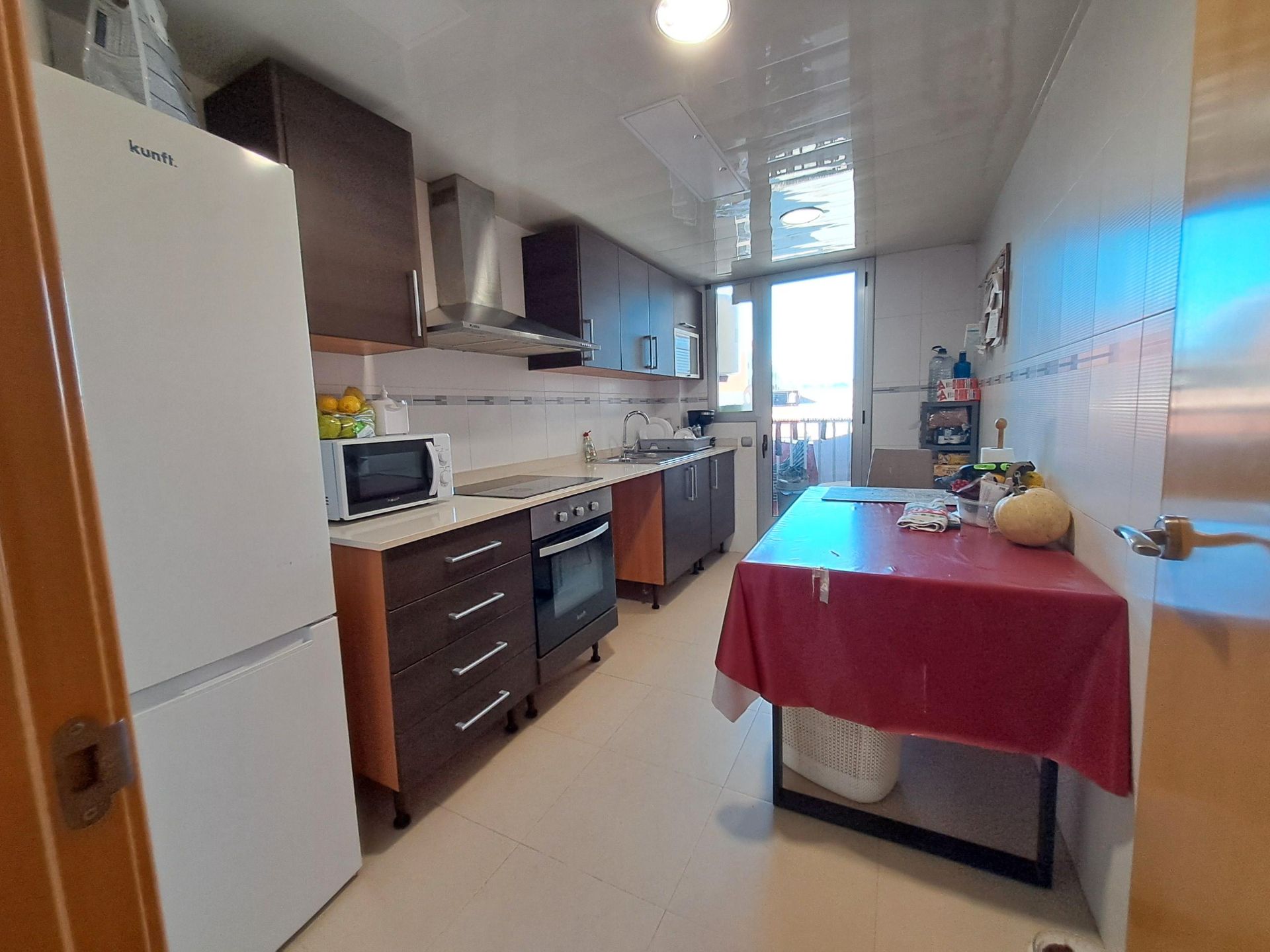 Kitchen of Flat for sale in Móra d'Ebre  with Air Conditioner, Terrace and Oven