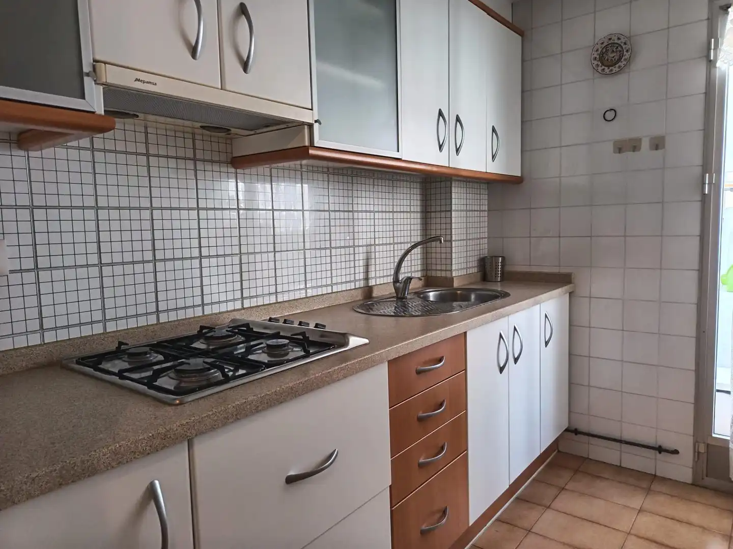Küche von Wohnung zur Miete in Alicante / Alacant mit Klimaanlage, Terrasse und Möbliert