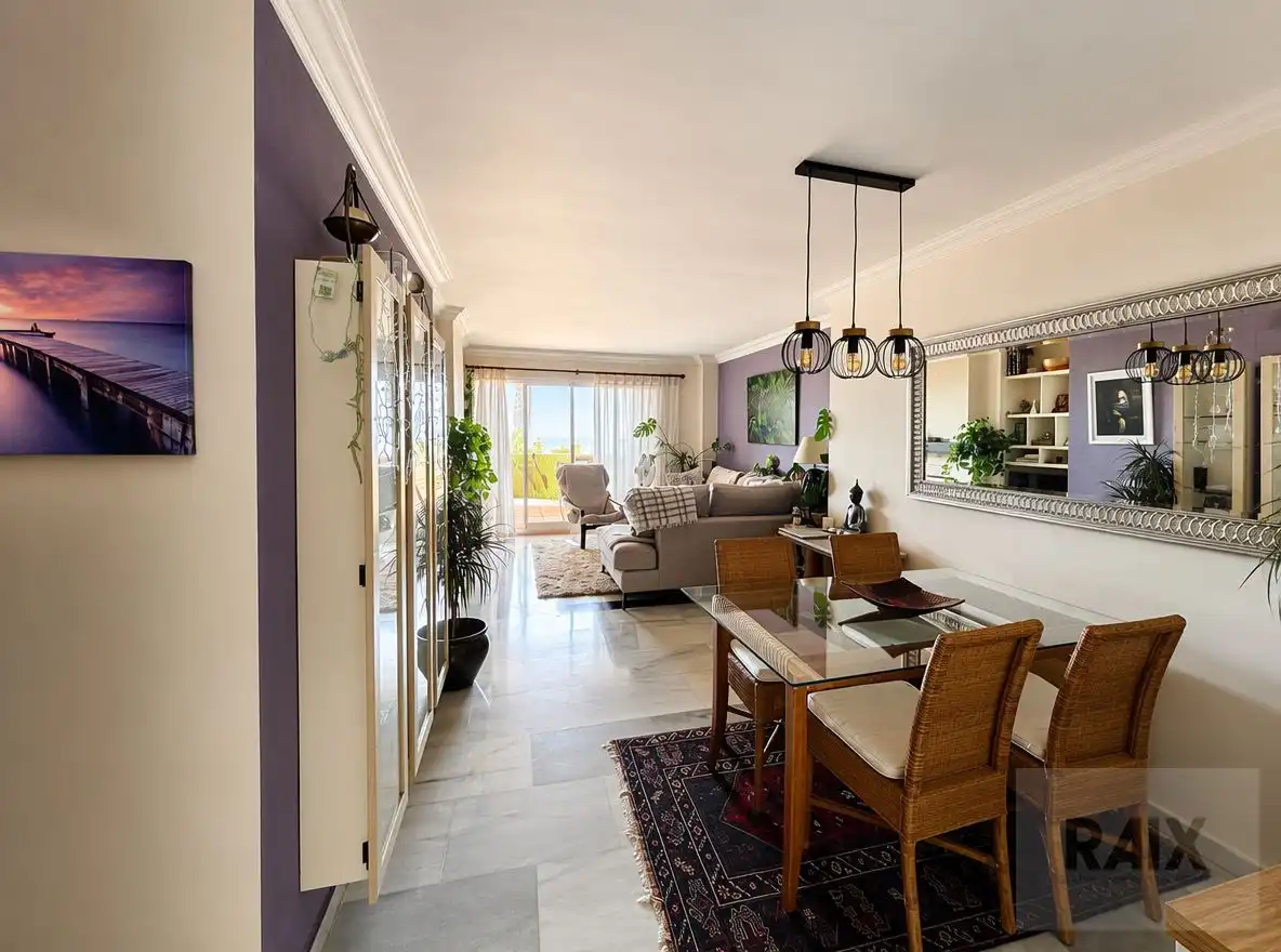 Comedor de Piso en venta en Mijas con Calefacción, Terraza y Trastero