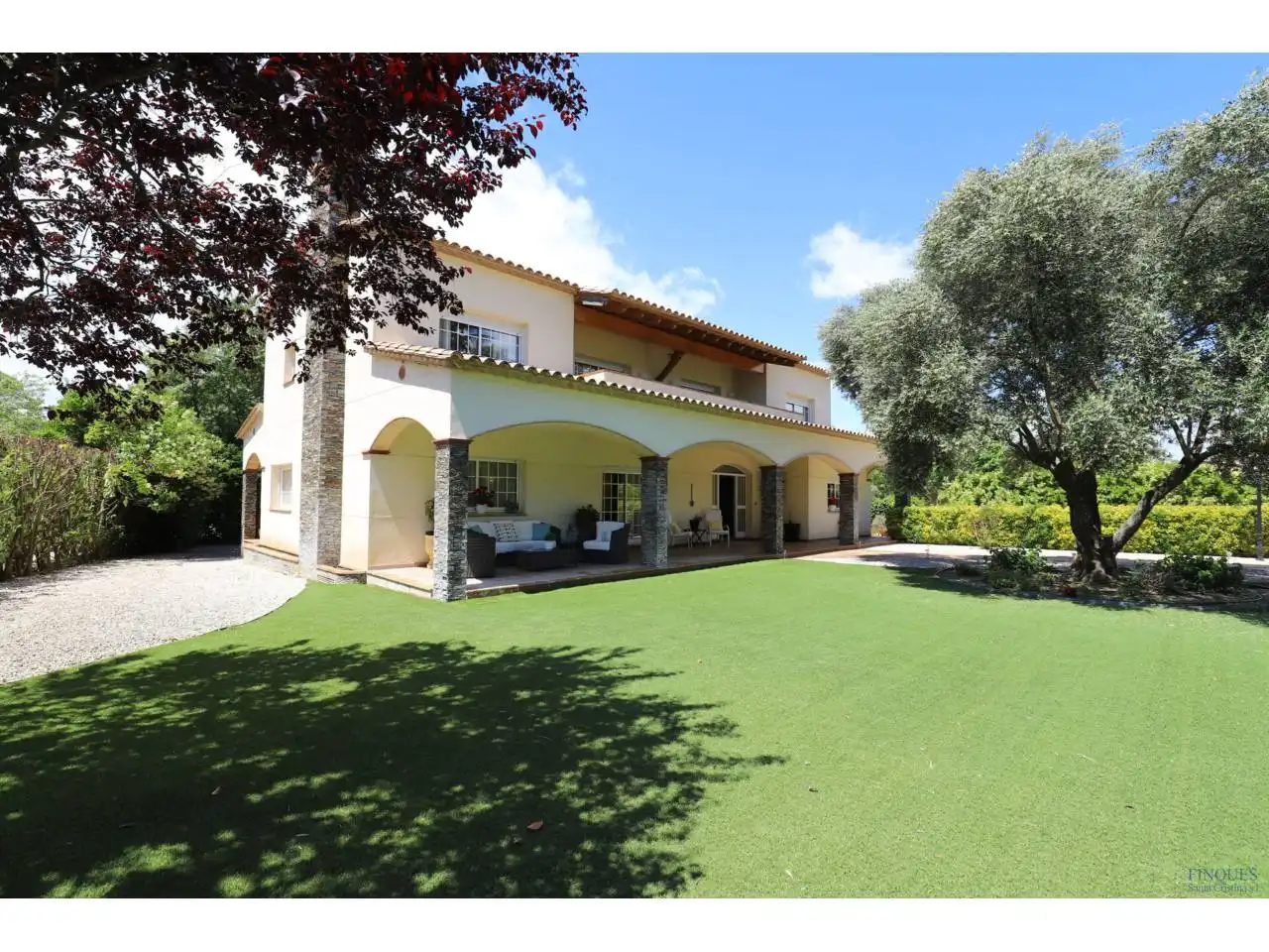 Garden of Houses for sale in Caldes de Malavella  with Heating, Private garden and Terrace