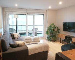 Sala d'estar de Apartament en venda en  Barcelona Capital amb Aire condicionat, Calefacció i Terrassa