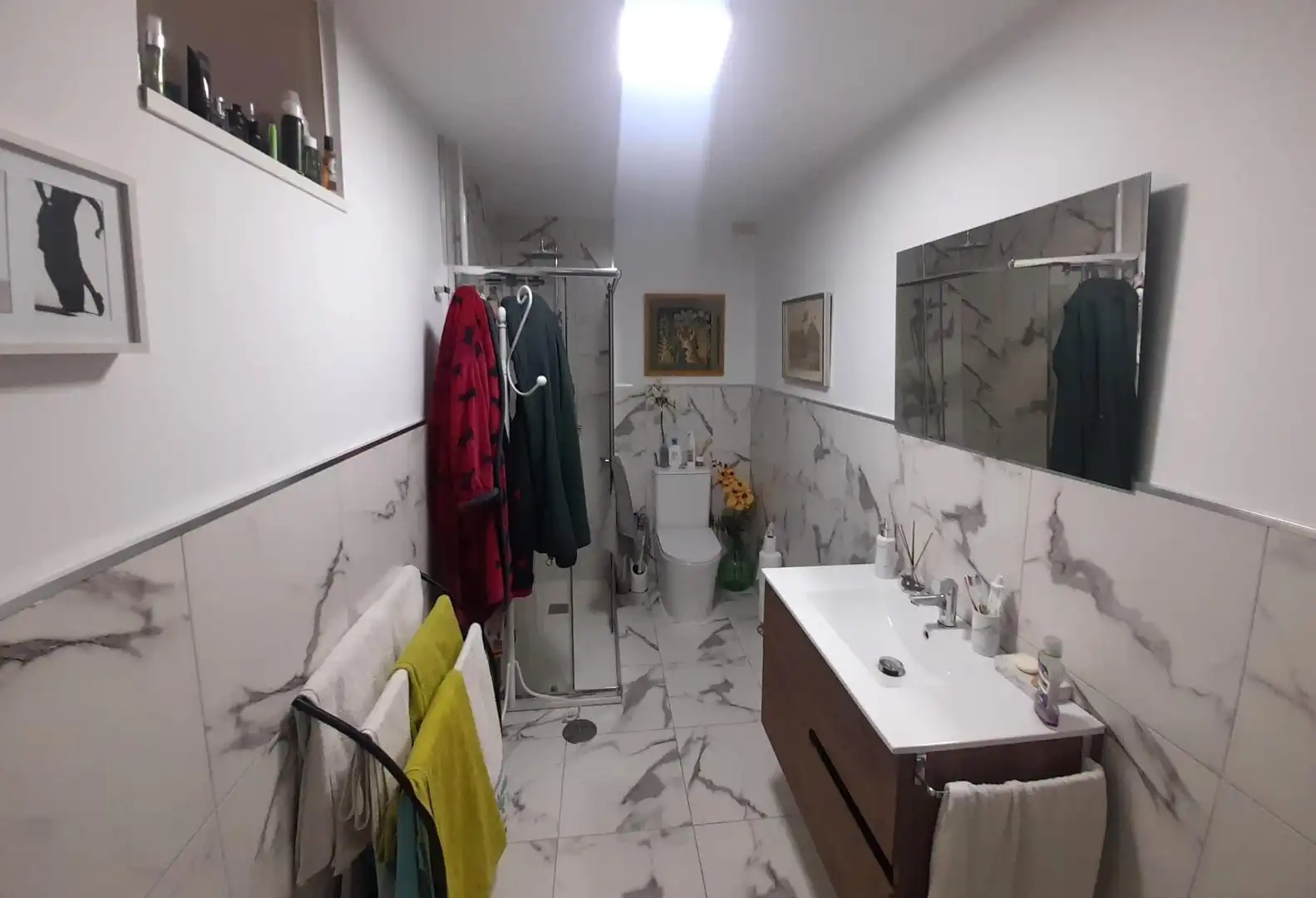 Badezimmer von Wohnung zum Verkauf in Cadalso de los Vidrios mit Heizung