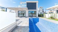 Exterior view of House or chalet for sale in El Campello  with Terrace and Swimming Pool