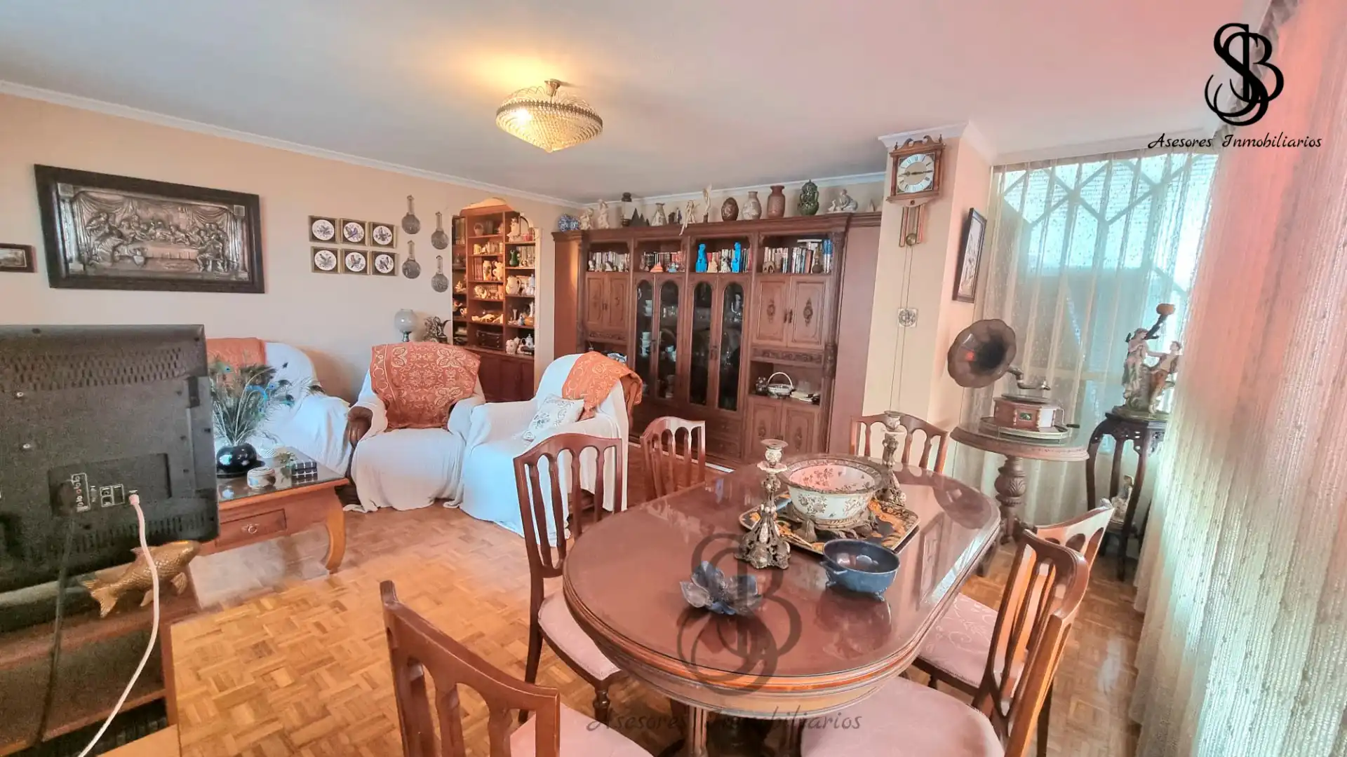 Comedor de Piso en venta en Alicante / Alacant con Aire acondicionado, Calefacción y Parquet