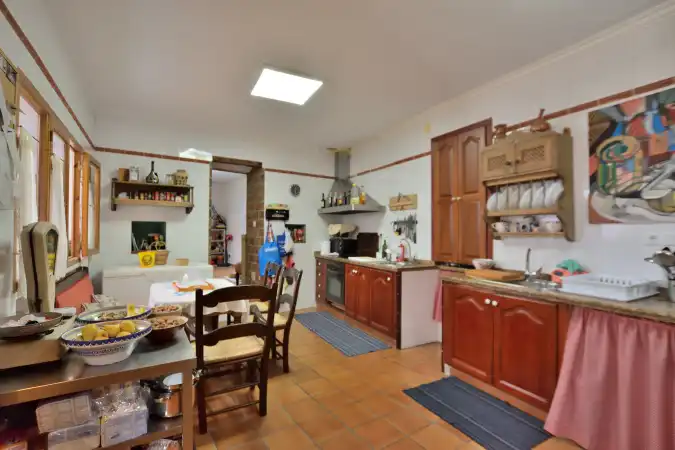 Cocina de Casa adosada en venta en Benaoján con Calefacción, Terraza y Jacuzzi