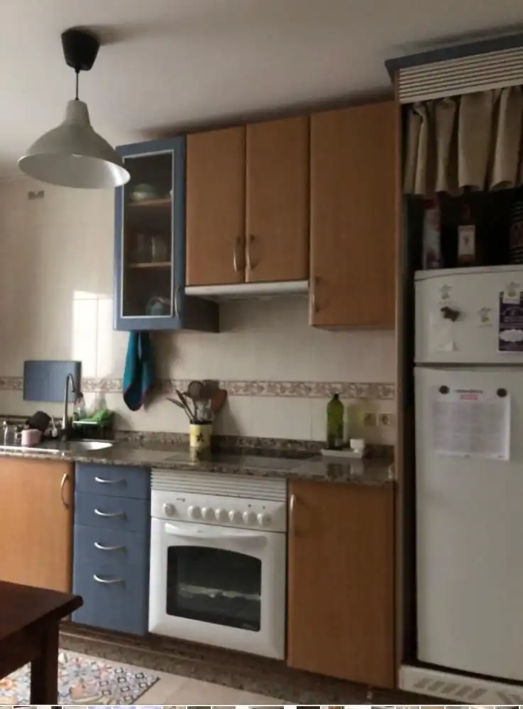 Cocina de Piso de alquiler en A Coruña Capital  con Calefacción y Amueblado