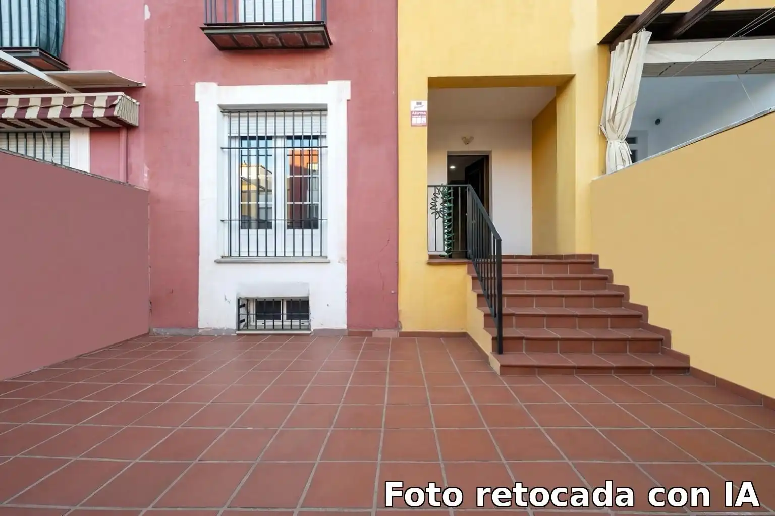 Terrassa de Casa adosada en venda en Dos Hermanas amb Aire condicionat, Calefacció i Jardí privat