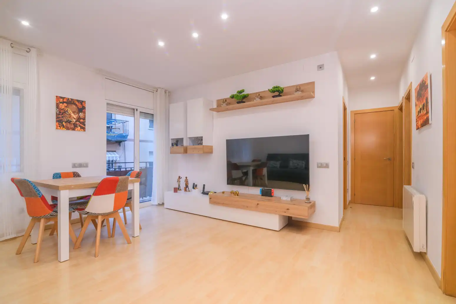 Living room of Flat for sale in La Roureda