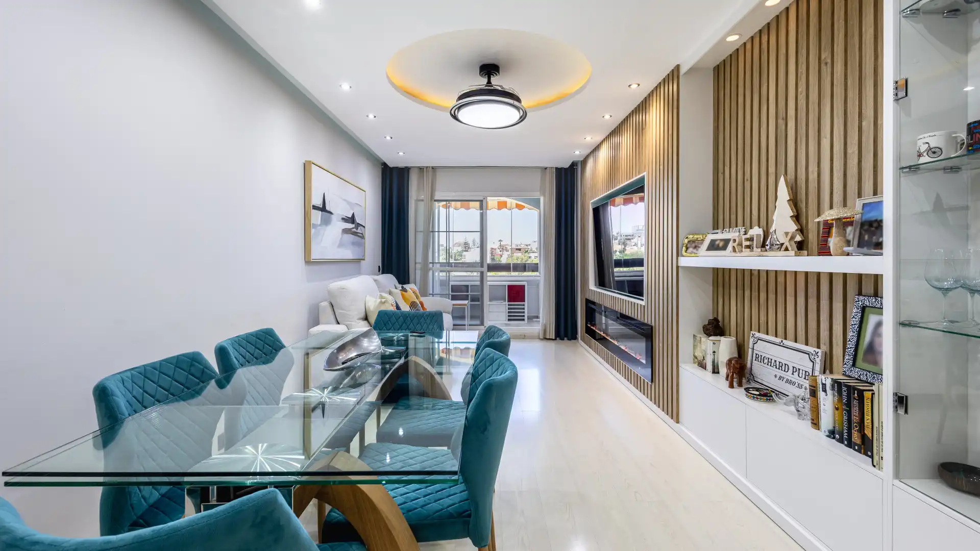 Living room of Attic for sale in Fuengirola  with Air Conditioner, Heating and Terrace