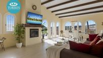 Living room of House or chalet for sale in Estepona  with Air Conditioner, Terrace and Swimming Pool