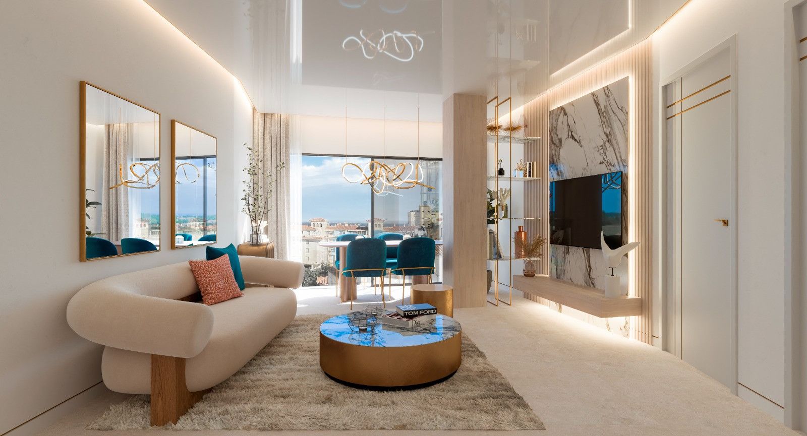 Sala d'estar de Apartament en venda en Torremolinos amb Aire condicionat