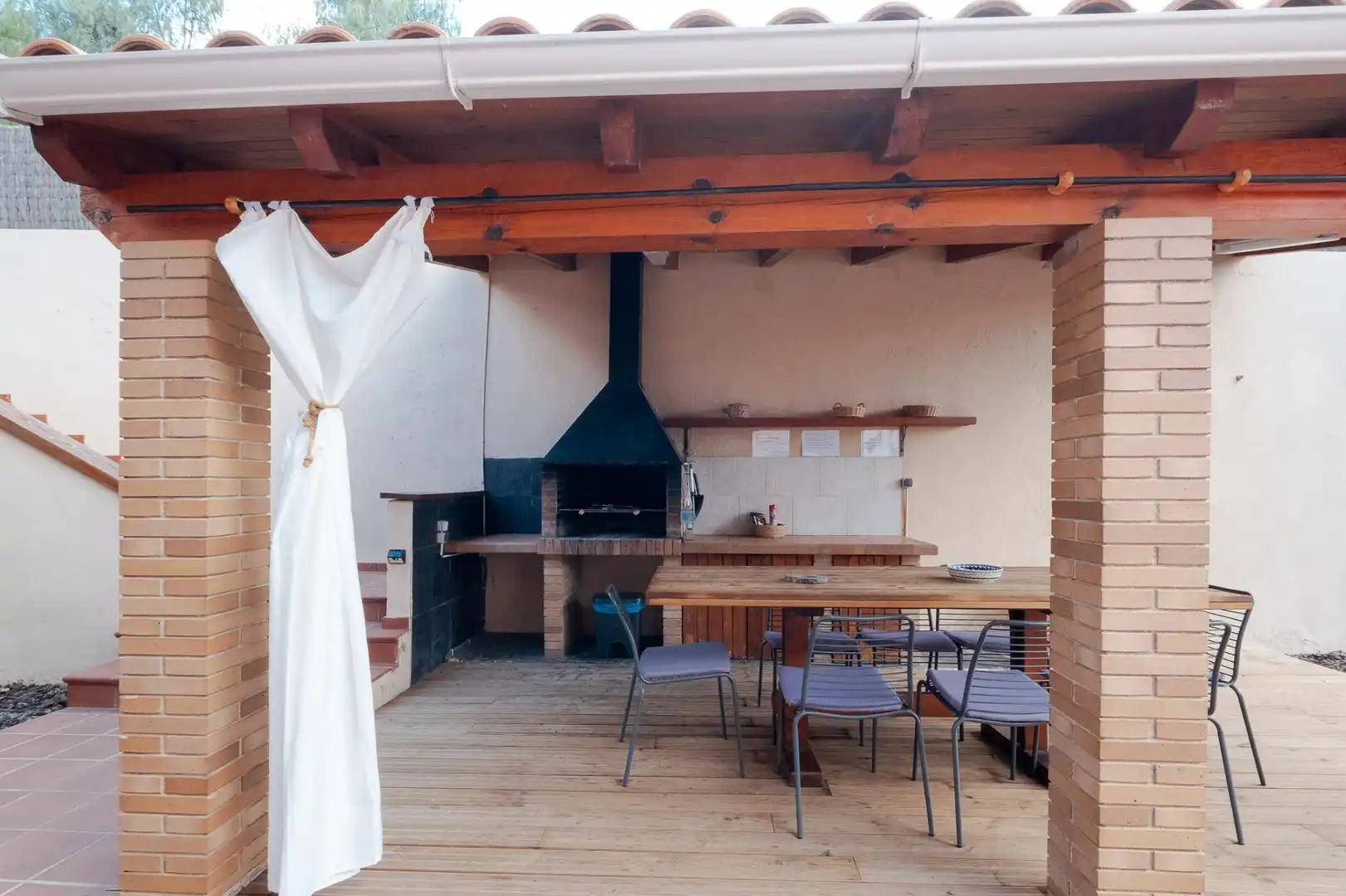 Terraza de Casa o chalet en venta en Caldes de Montbui con Aire acondicionado, Calefacción y Jardín privado