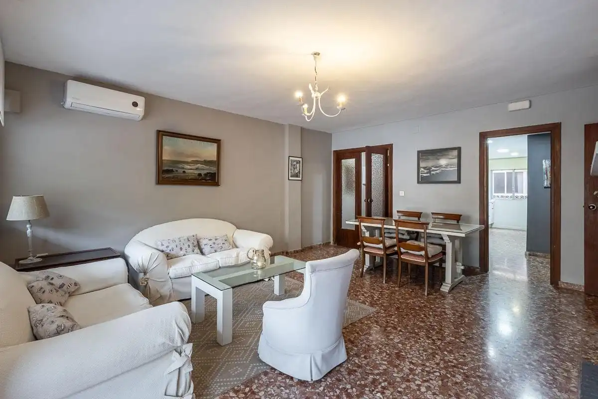 Living room of Flat for sale in Almuñécar  with Terrace and Balcony