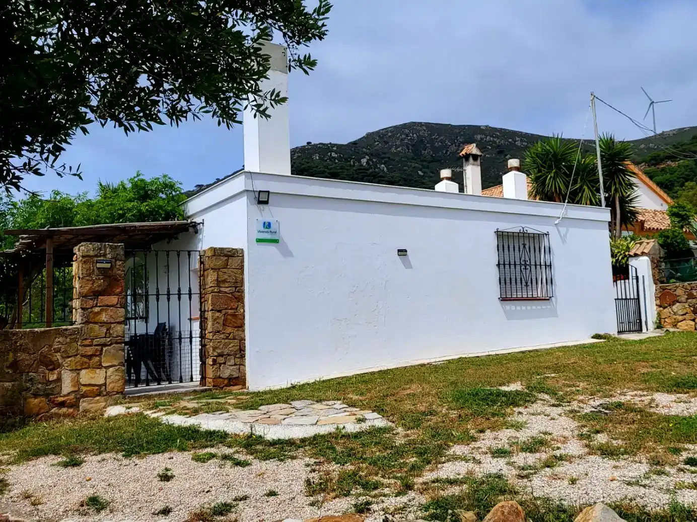 Außenansicht von Country house zur Miete in Tarifa mit Klimaanlage