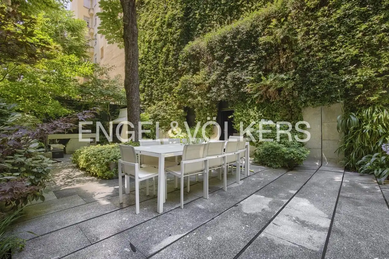 Terraza de Piso de alquiler en Madrid con Aire acondicionado, Calefacción y Jardín privado