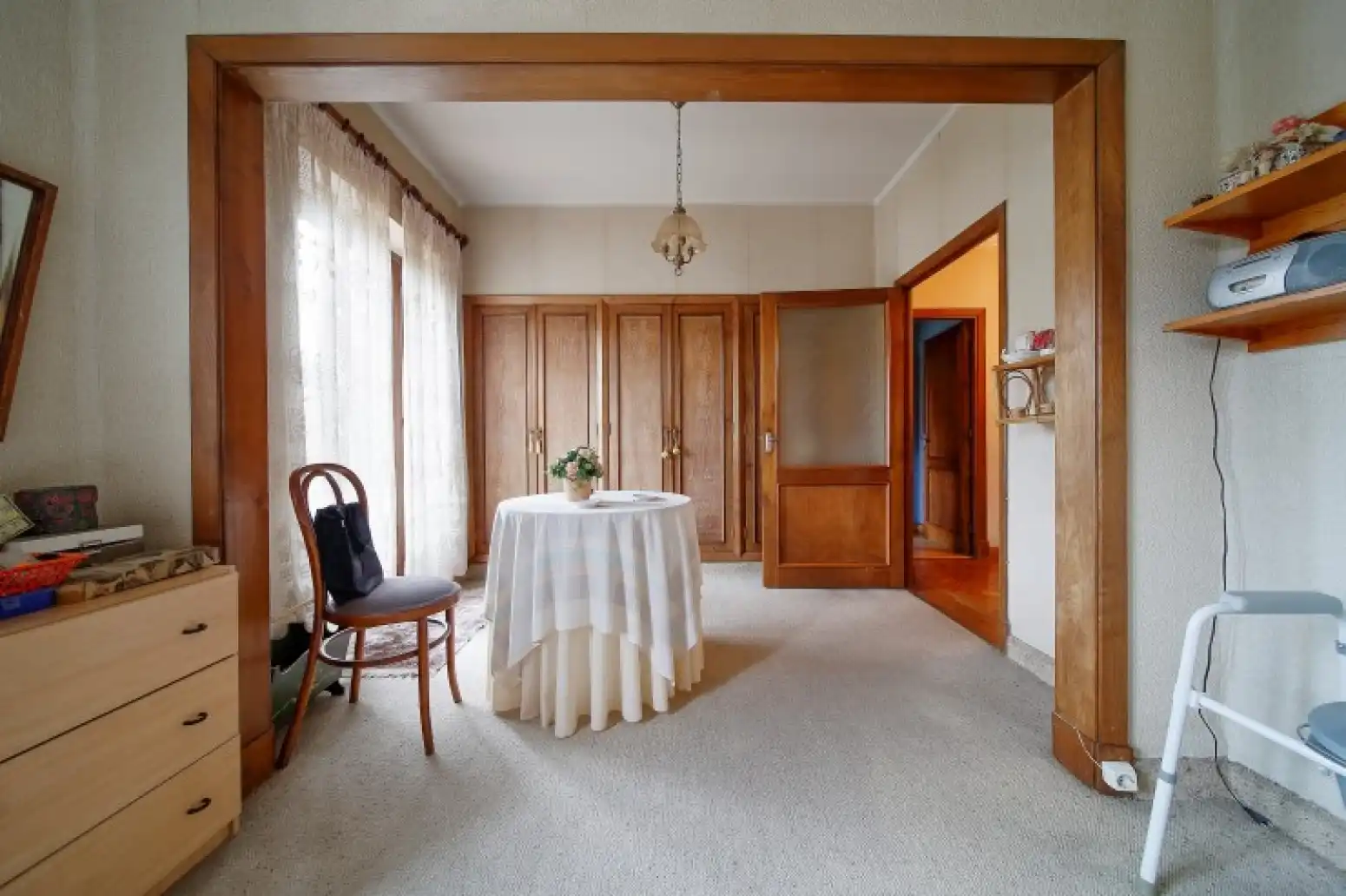Dining room of Houses for sale in Oviedo   with Heating, Parquet flooring and Terrace