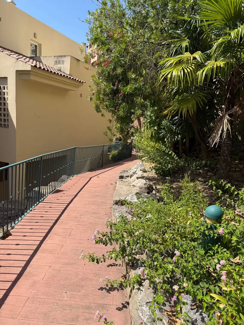 Vista exterior de Apartament de lloguer en Mijas amb Aire condicionat, Calefacció i Terrassa