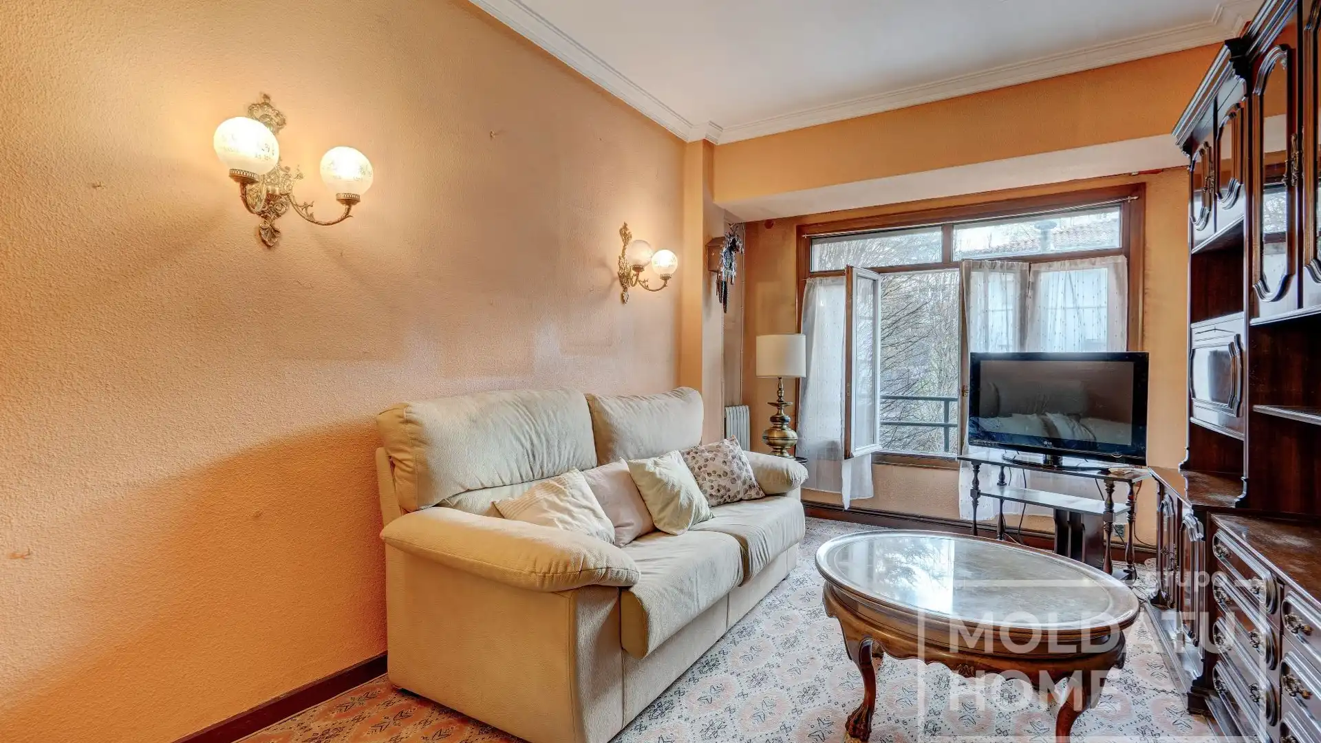 Sala de estar de Piso en venta en Irun  con Calefacción y Terraza