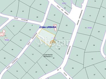 Terreno residenziale in vendita a Caléndula 320