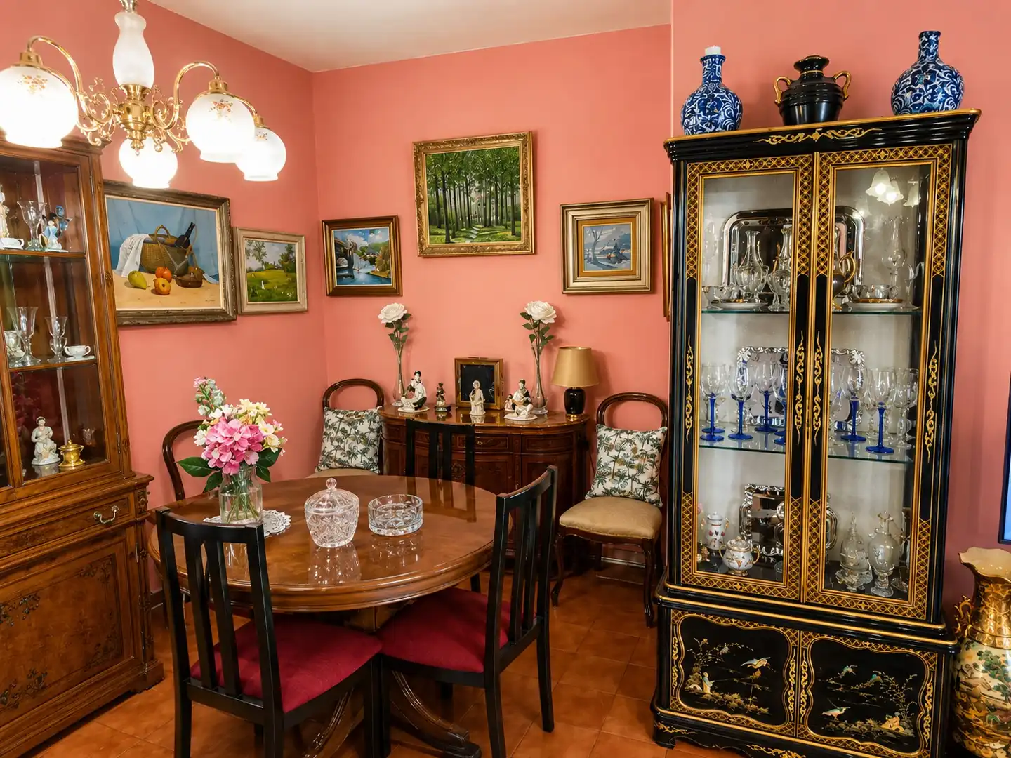 Dining room of Houses for sale in Olot  with Air Conditioner, Heating and Terrace