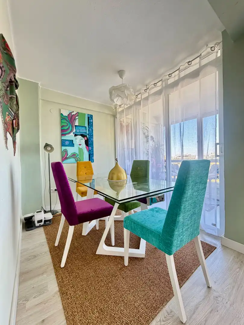 Comedor de Piso en venta en Málaga con Calefacción y Terraza