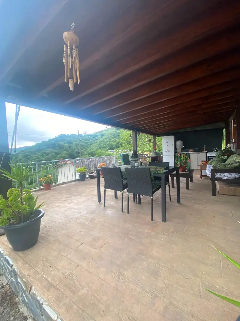 Terraza de Finca rústica en venta en San Martín del Rey Aurelio con Jardín privado, Terraza y Trastero