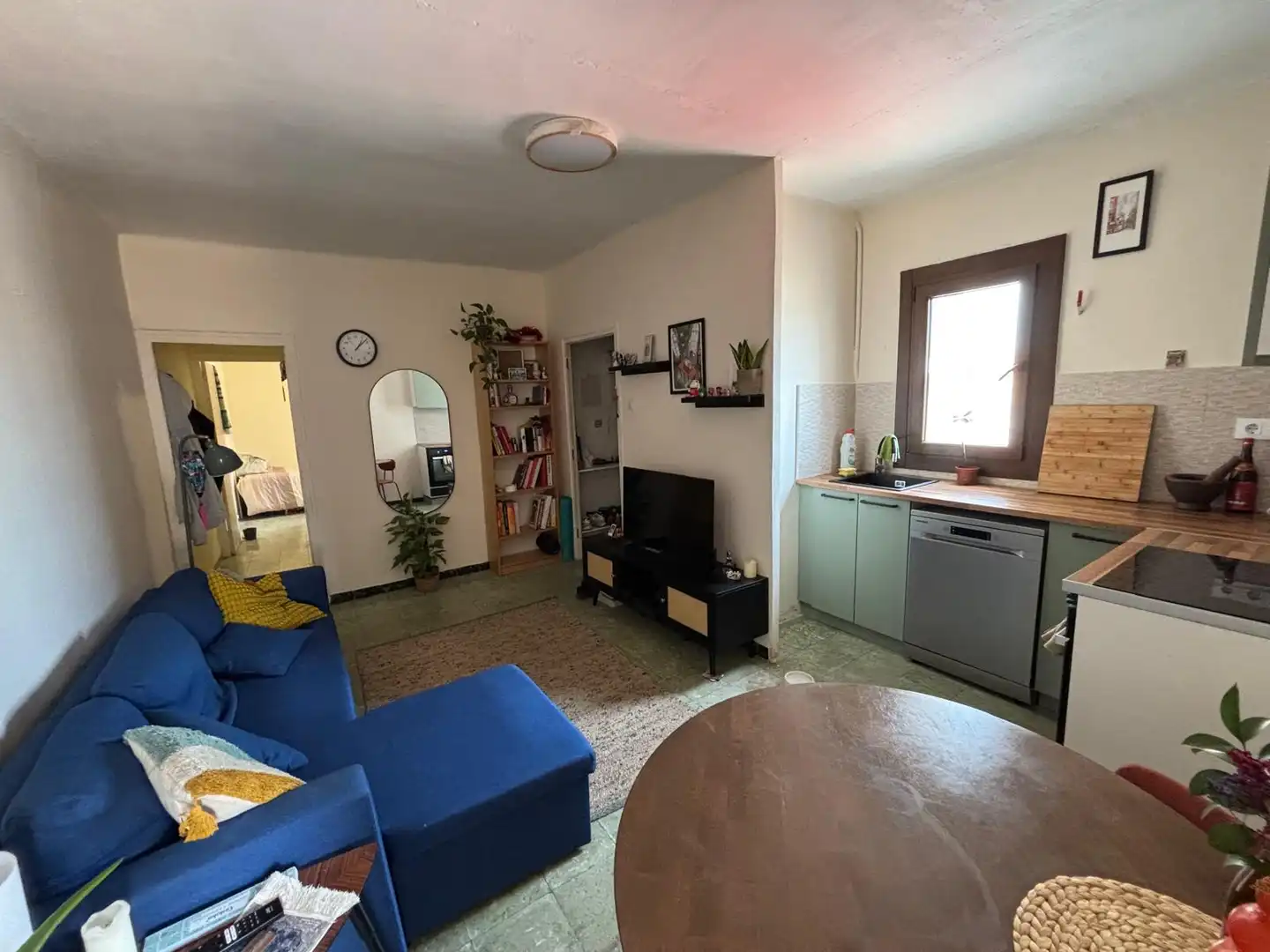 Wohnzimmer von Dachboden zum Verkauf in L'Hospitalet de Llobregat mit Balkon