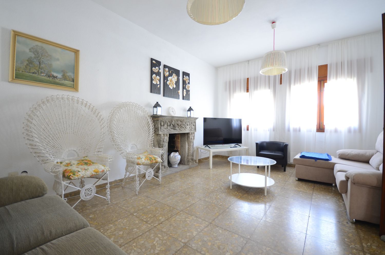 Living room of House or chalet for sale in Almonte  with Private garden, Terrace and Storage room