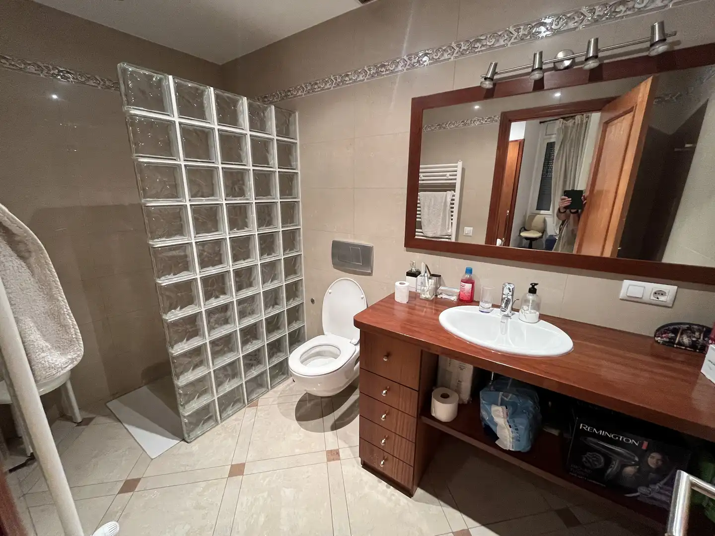 Baño de Casa adosada en venta en Cassà de la Selva con Calefacción, Jardín privado y Parquet