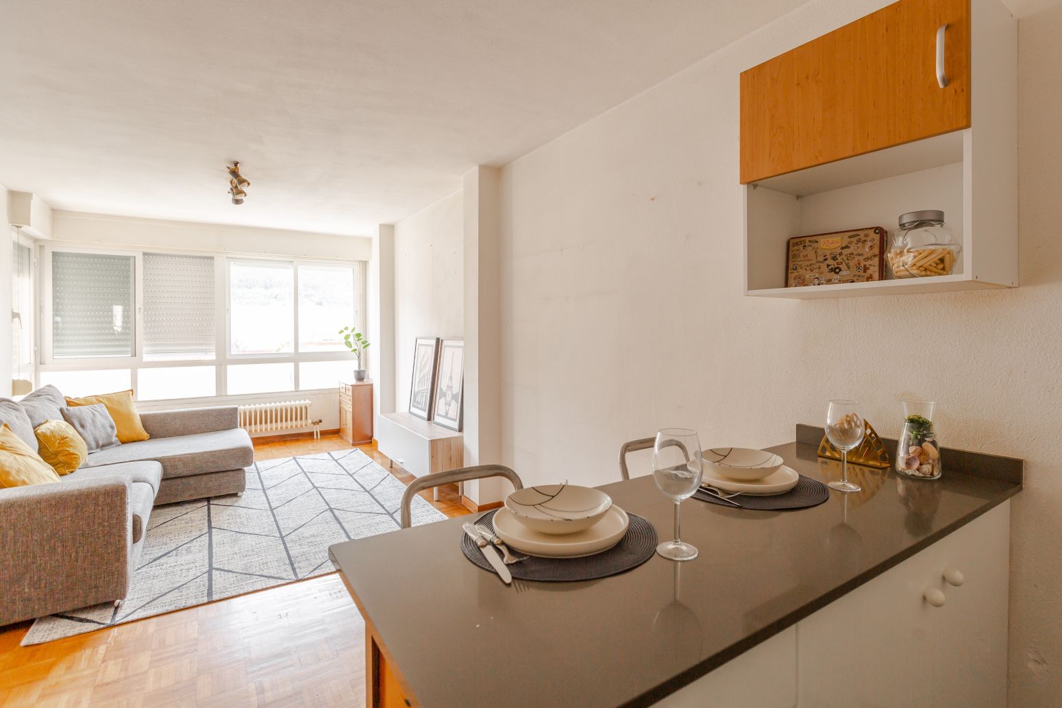 Living room of Flat for sale in Berriozar  with Heating, Parquet flooring and Storage room