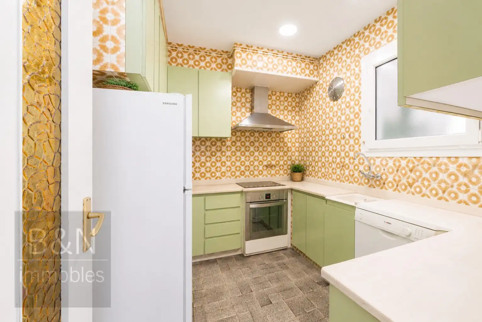 Cocina de Casa o chalet en venta en Terrassa con Aire acondicionado, Calefacción y Terraza