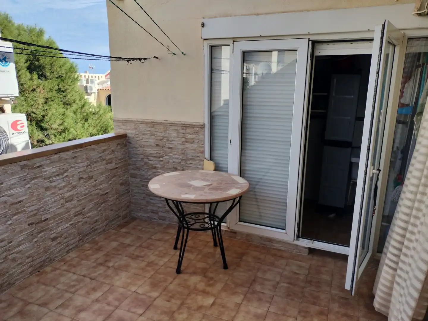 Terraza de Casa adosada en venta en Roquetas de Mar con Aire acondicionado, Terraza y Piscina