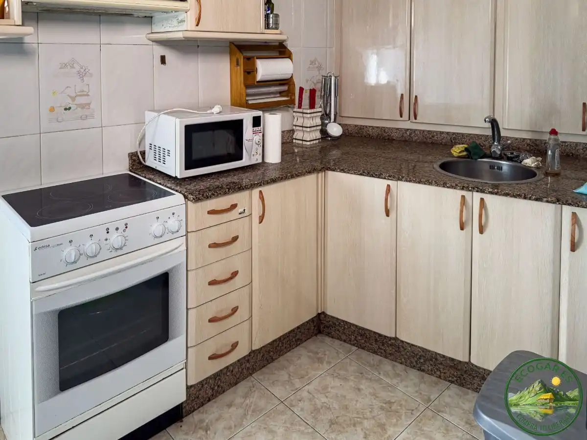 Cocina de Casa o chalet en venta en Toreno con Jardín privado