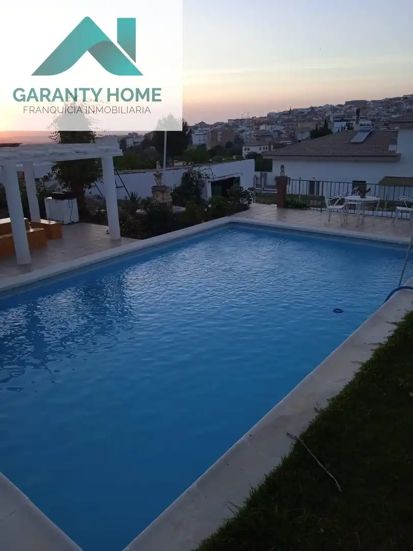Swimming pool of Houses for sale in Jamilena  with Private garden, Terrace and Swimming Pool