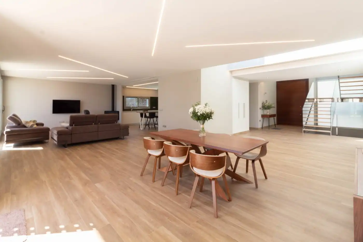 Dining room of Houses for sale in Turís  with Air Conditioner, Heating and Private garden