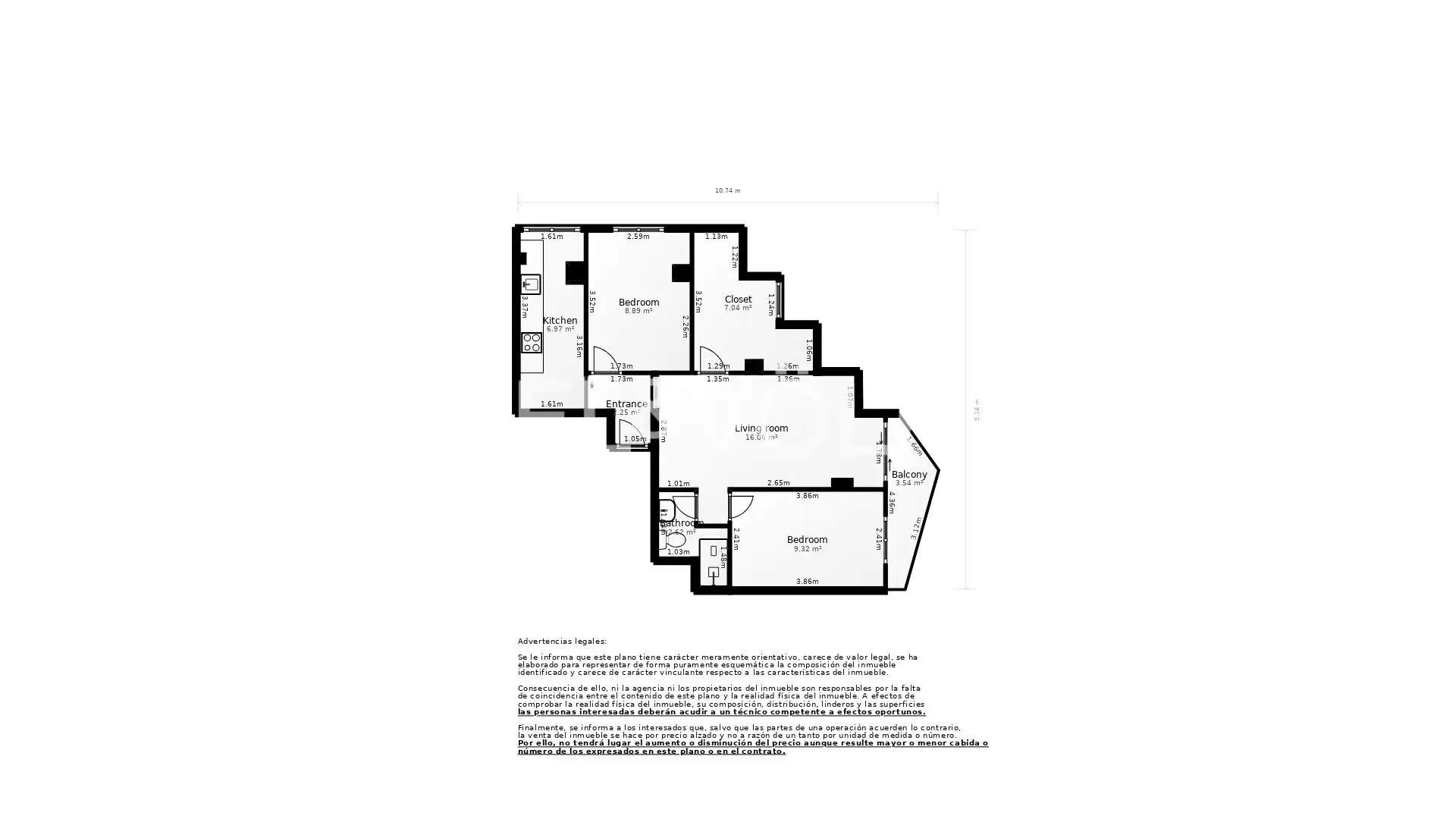 Piso en venta en L'Hospitalet de Llobregat con Aire acondicionado, Calefacción y Balcón