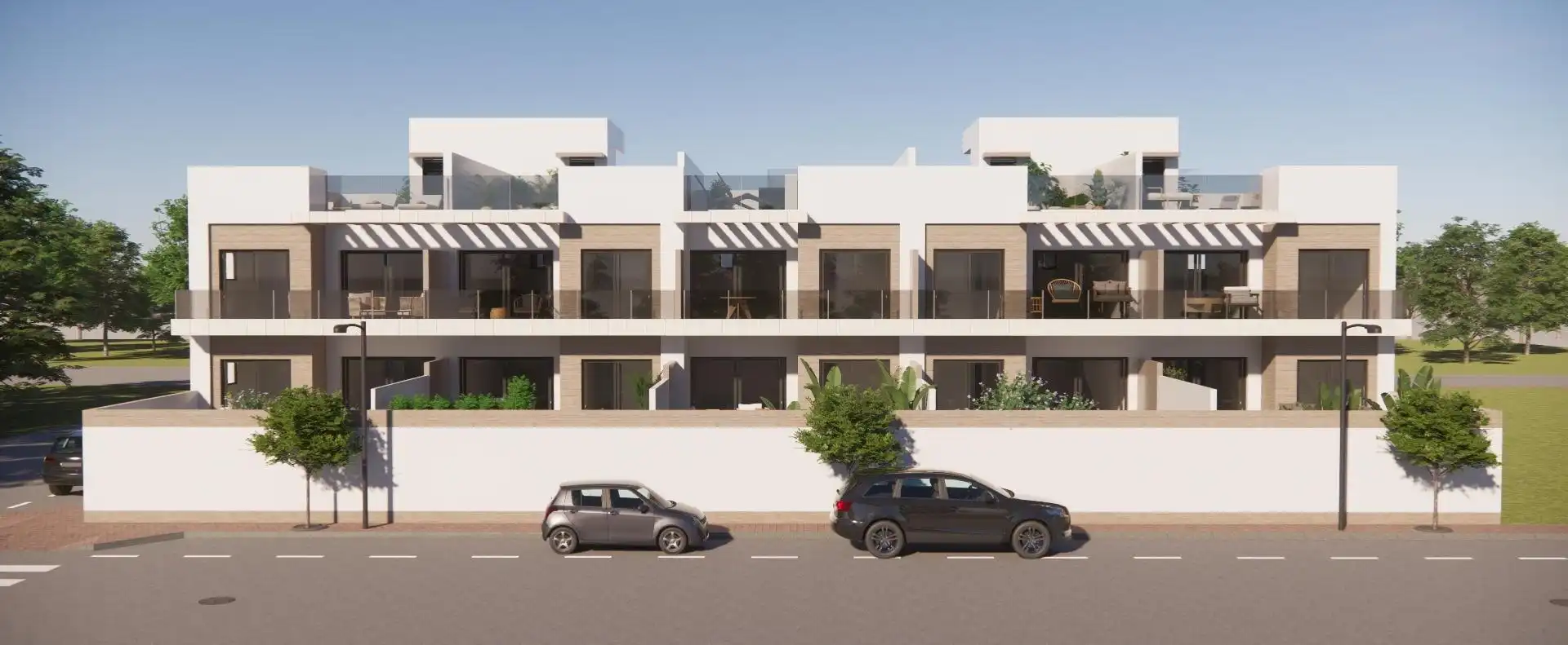Vista exterior de Apartament en venda en Rojales amb Aire condicionat, Calefacció i Jardí privat