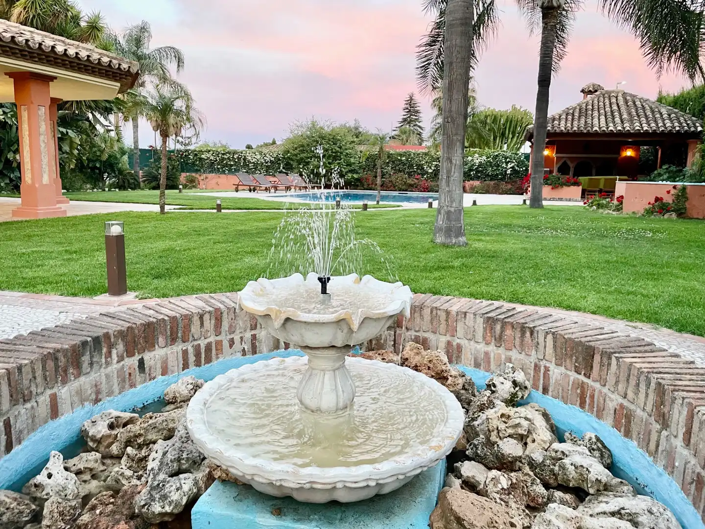 Garden of Houses for rent in Marbella  with Air Conditioner, Heating and Private garden