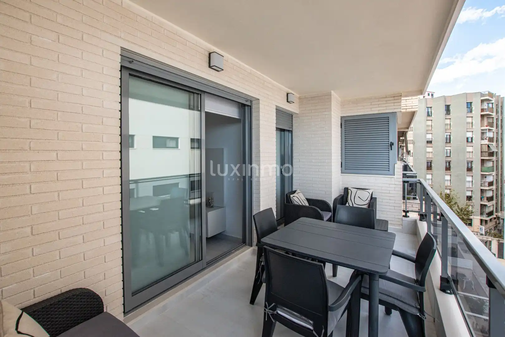 Terrace of Flat for sale in Calpe / Calp  with Air Conditioner, Heating and Terrace
