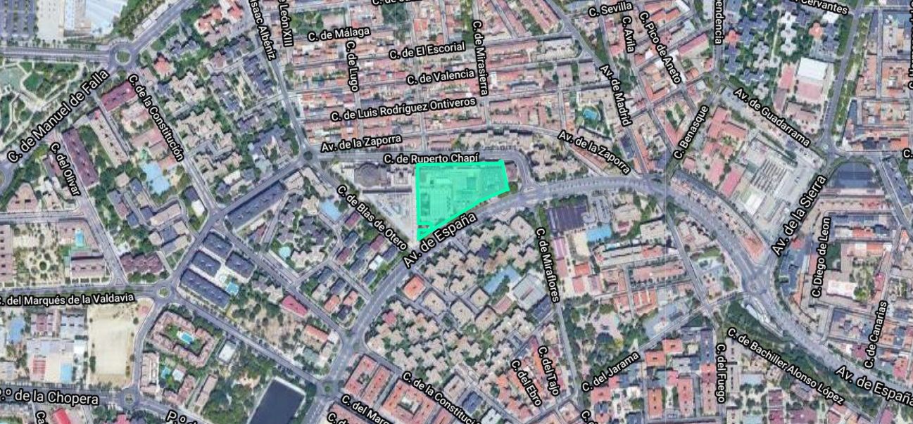 Exterior view of Land for sale in Alcobendas