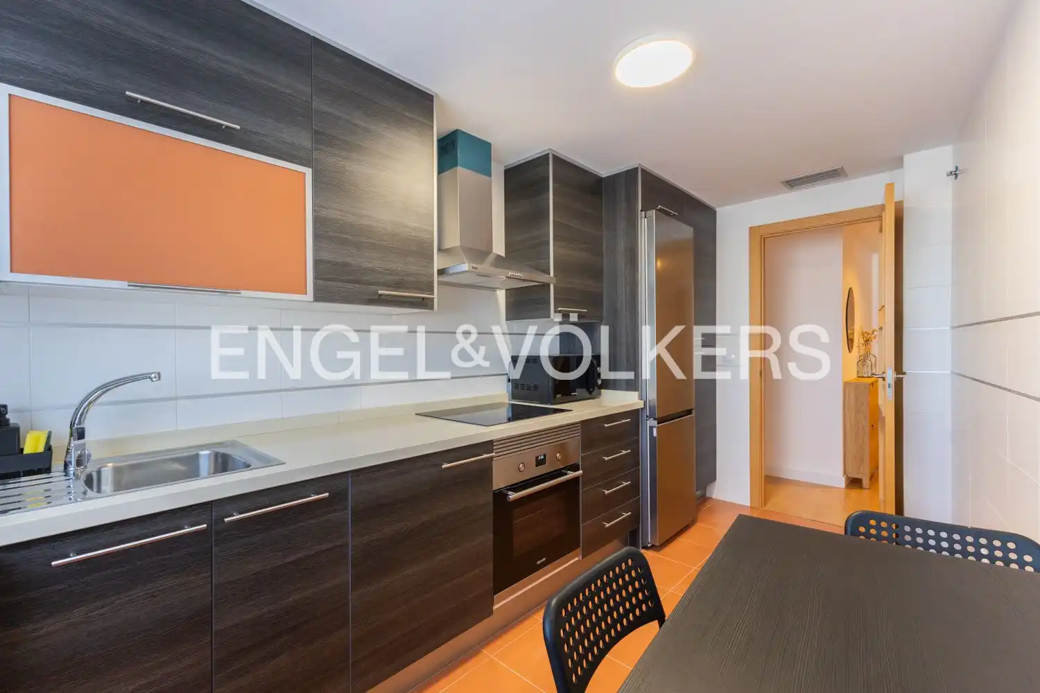 Kitchen of Flat for rent in Castellón de la Plana / Castelló de la Plana  with Air Conditioner, Heating and Storage room