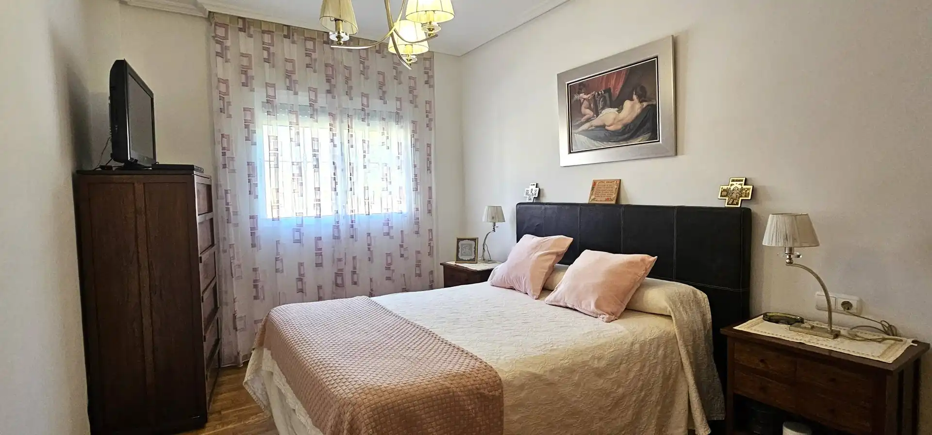Bedroom of Flat for sale in Murcia  with Air Conditioner, Parquet flooring and Storage room