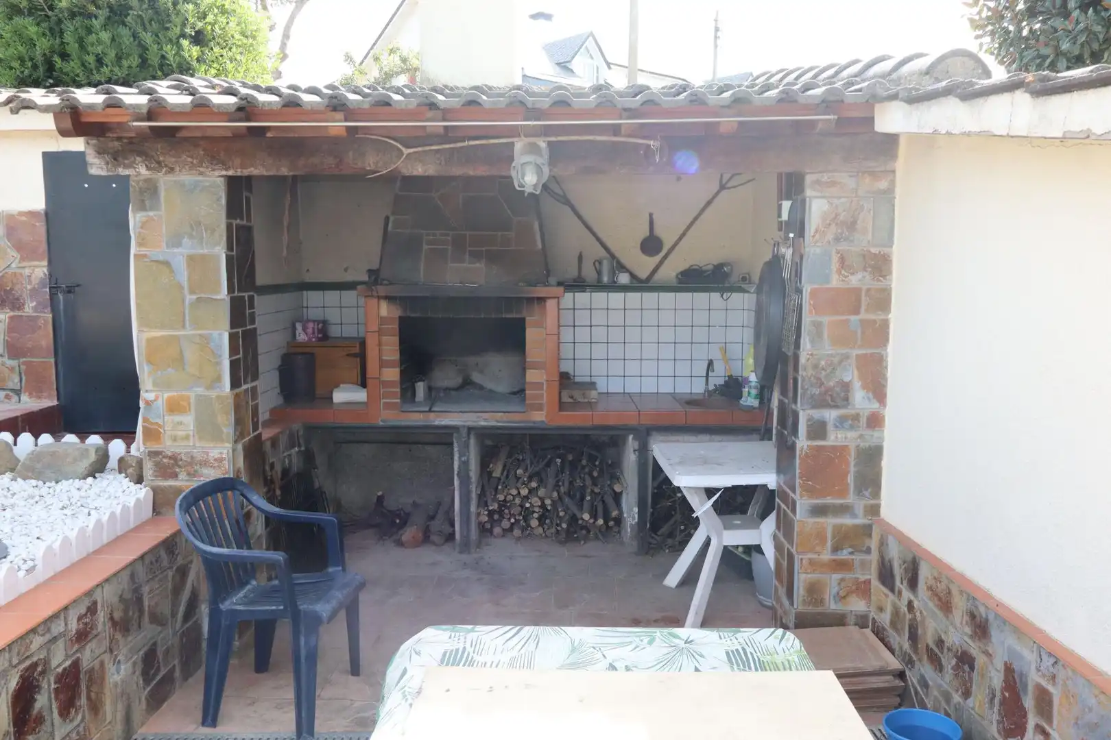 Cuina de Casa o xalet en venda en Cànoves I Samalús amb Calefacció