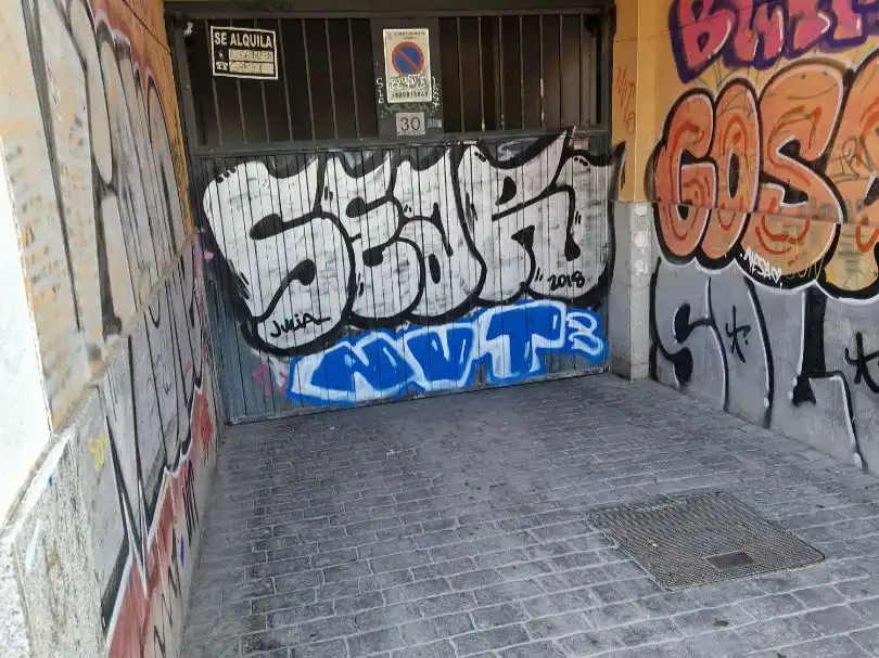 Außenansicht von Garage zur Miete in Madrid