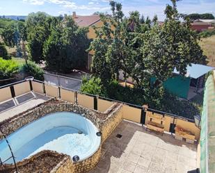 Swimming pool of House or chalet for sale in Palencia Capital  with Terrace, Swimming Pool and Balcony