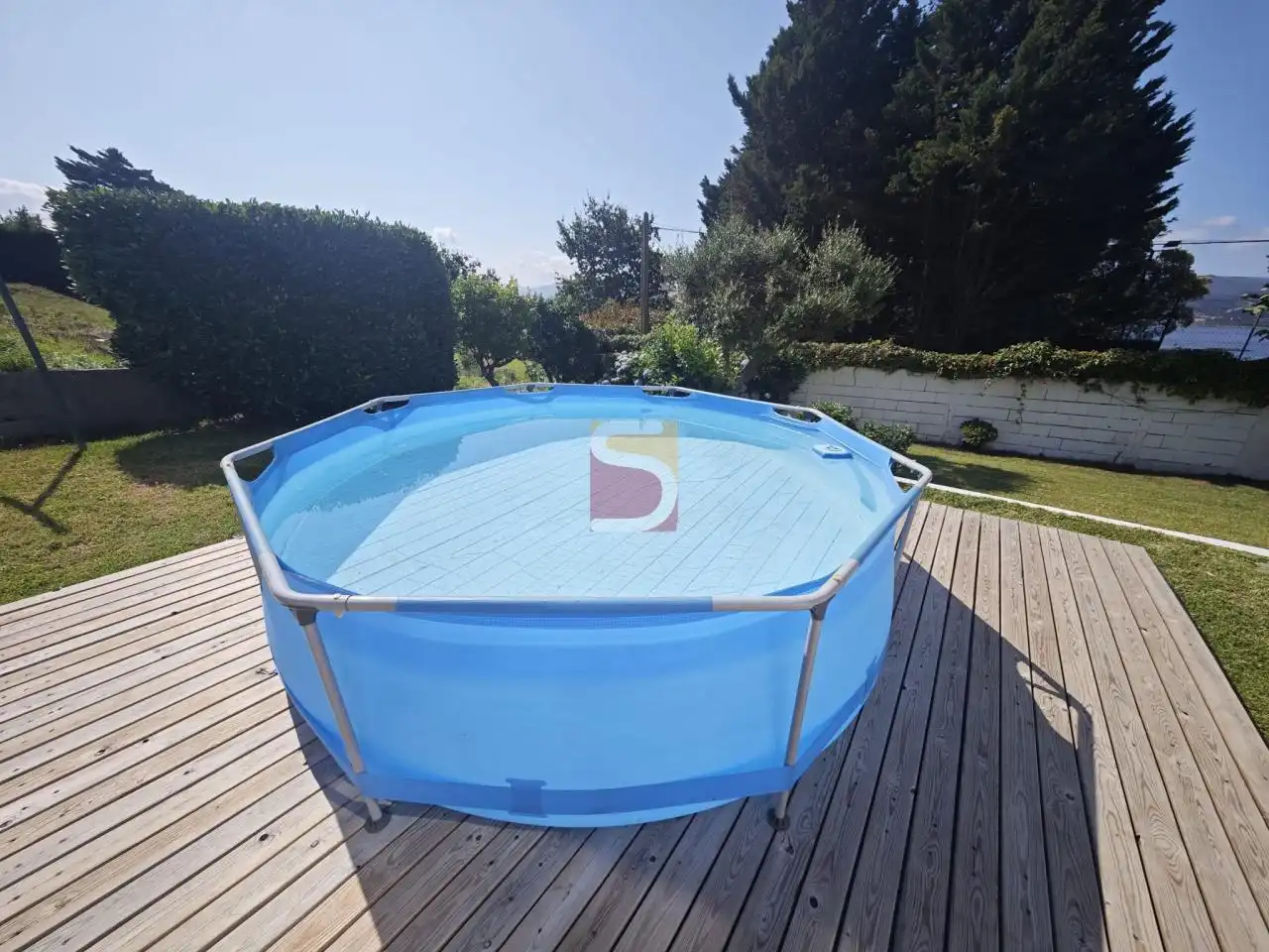Piscina de Casa o chalet en venta en Nigrán con Calefacción y Jardín privado
