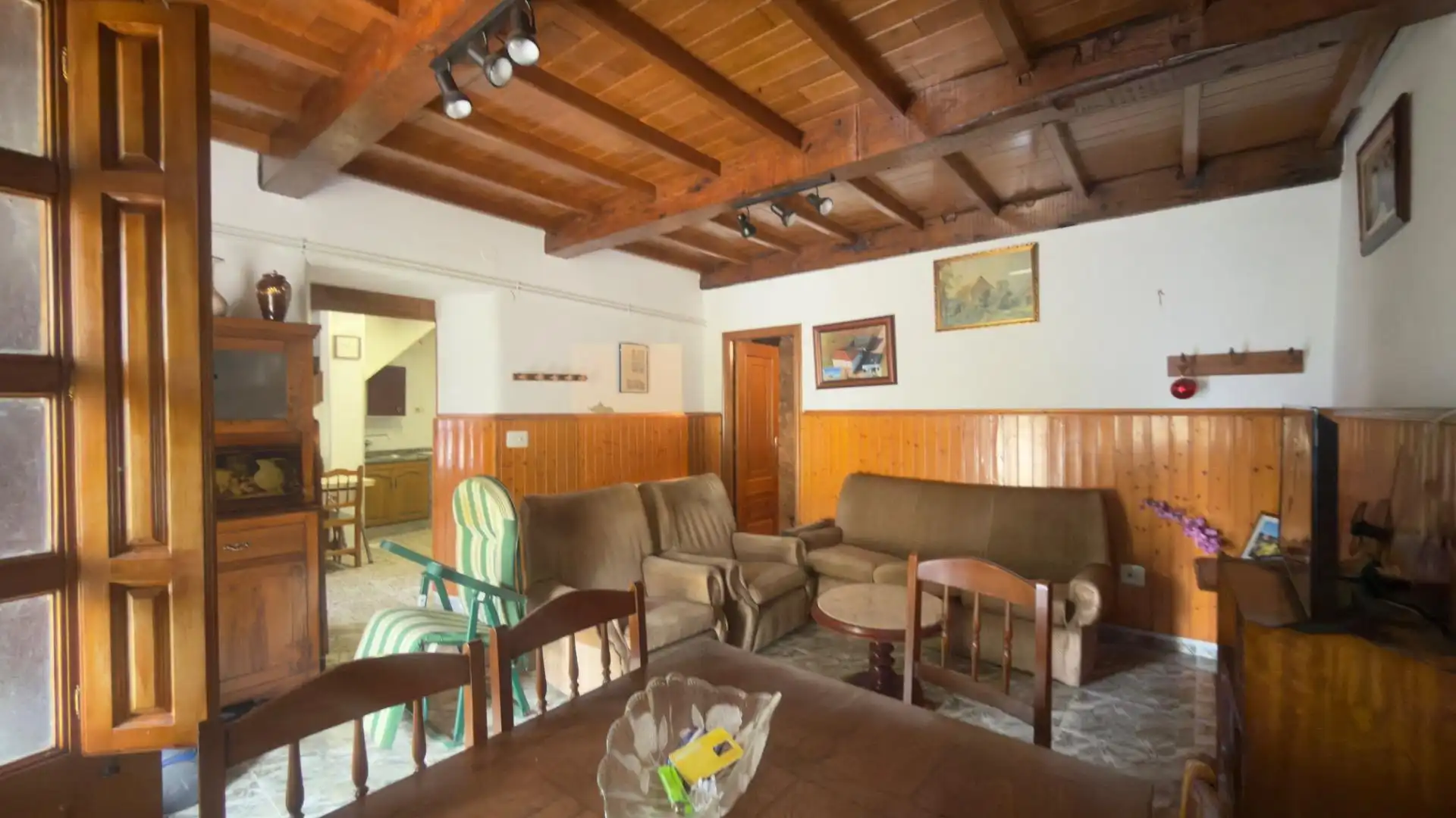 Sala de estar de Casa o chalet en venta en Monforte de Lemos con Calefacción, Jardín privado y Terraza