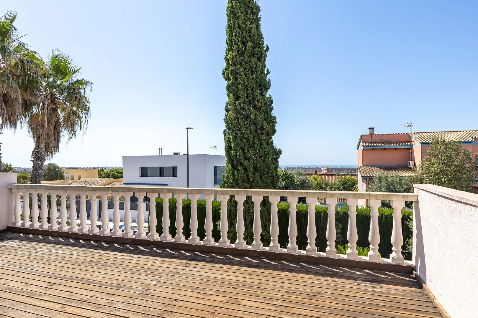 Terraza de Casa o chalet en venta en Cubelles con Aire acondicionado, Calefacción y Jardín privado